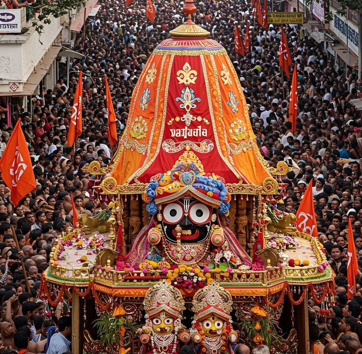 Lord jagnnath yatra puri.