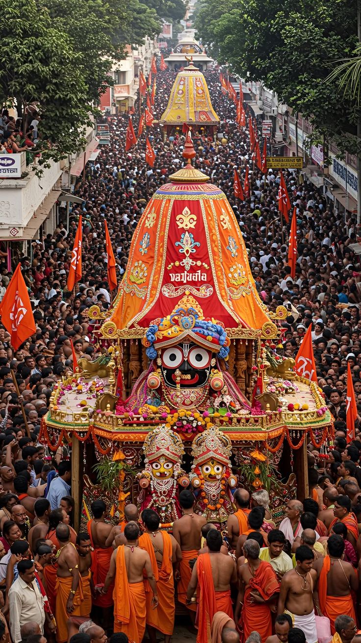 Lord jagnnath yatra puri.