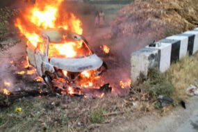 up car crash today